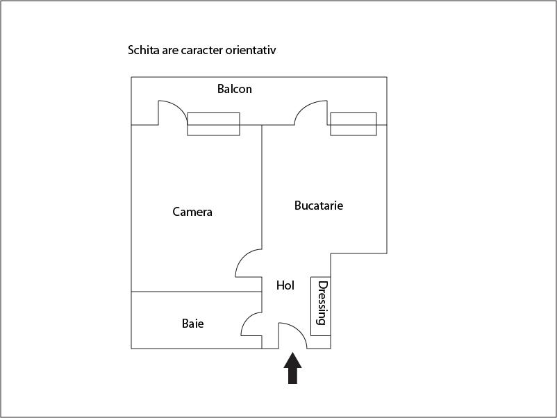 Garsonieră de vânzare Floreşti - 1672AV | BLITZ Cluj-Napoca | Poza1