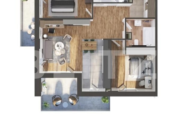 Apartament de vânzare 3 camere Iris - 167205AV | BLITZ Cluj-Napoca | Poza1