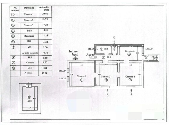 Apartament de vânzare 3 camere Centrul Istoric - 167226AV | BLITZ Brașov | Poza4