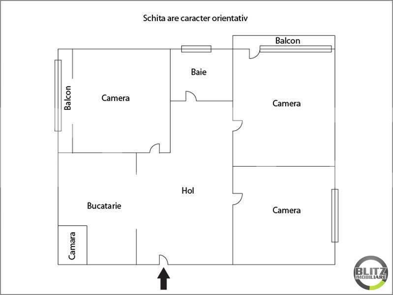 Apartament de vânzare 3 camere Manastur - 16741AV | BLITZ Cluj-Napoca | Poza10