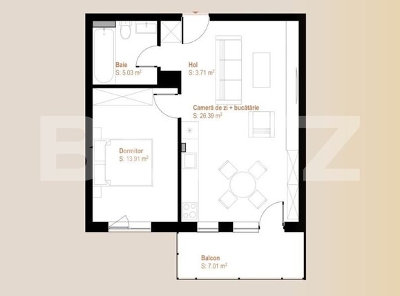 Apartament de vânzare 2 camere Manastur - 167513AV | BLITZ Cluj-Napoca | Poza1