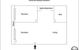 Apartament de vanzare cu 2 camere, 60 mp, loc de parcare! Zona strazii Florilor!