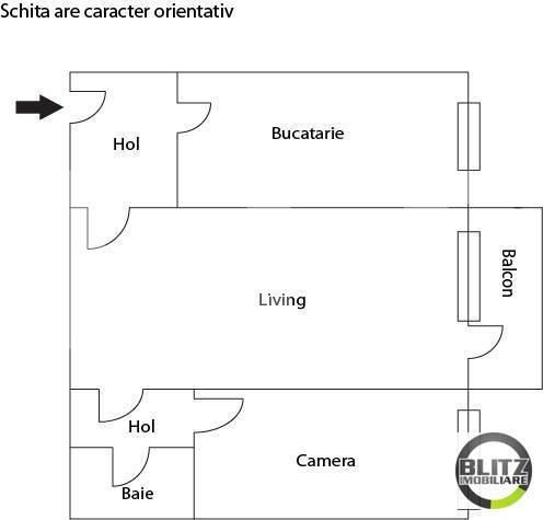 Apartament de vânzare 2 camere Gheorgheni - 1676AV | BLITZ Cluj-Napoca | Poza12