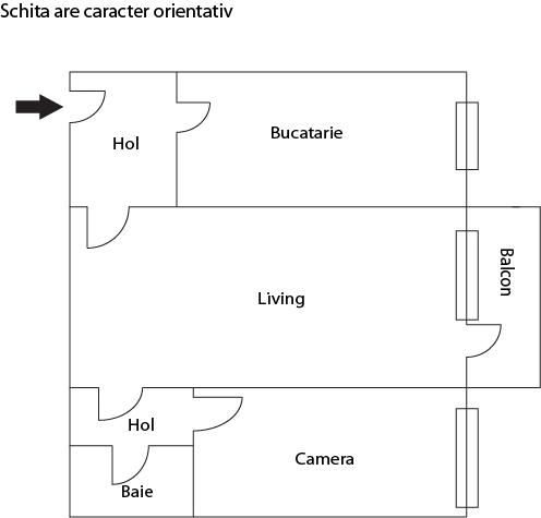 Apartament de vânzare 2 camere Gheorgheni - 1676AV | BLITZ Cluj-Napoca | Poza1