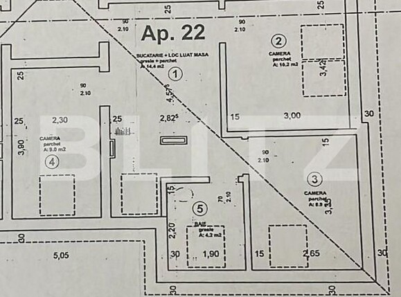 Apartament de vânzare 3 camere Gheorgheni - 167673AV | BLITZ Cluj-Napoca | Poza12