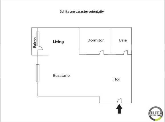 Garsonieră de vânzare Floreşti - 16775AV | BLITZ Cluj-Napoca | Poza15