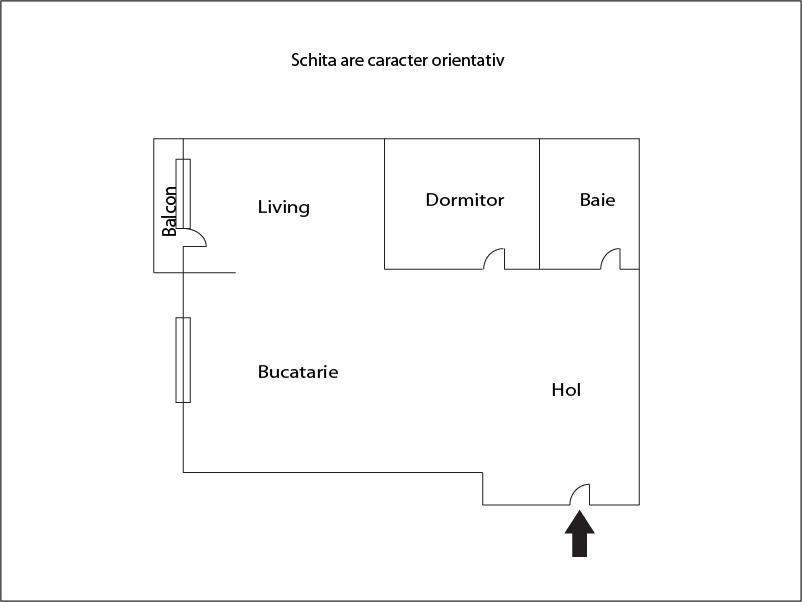 Garsonieră de vânzare Floreşti - 16775AV | BLITZ Cluj-Napoca | Poza1