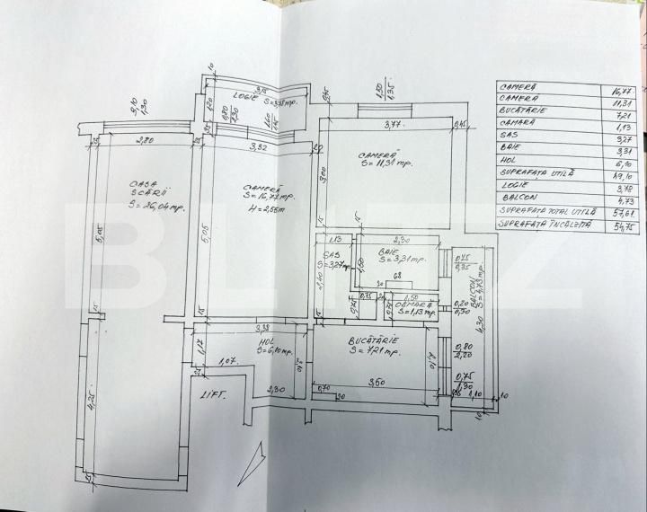 Apartament de vânzare 2 camere Gheorgheni - 167958AV | BLITZ Cluj-Napoca | Poza13