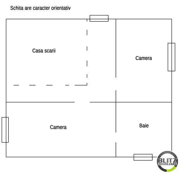 Apartament de vânzare 3 camere Central - 16796AV | BLITZ Cluj-Napoca | Poza1