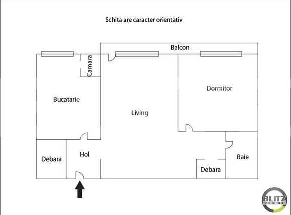 Apartament de vânzare 2 camere Gheorgheni - 16807AV | BLITZ Cluj-Napoca | Poza6