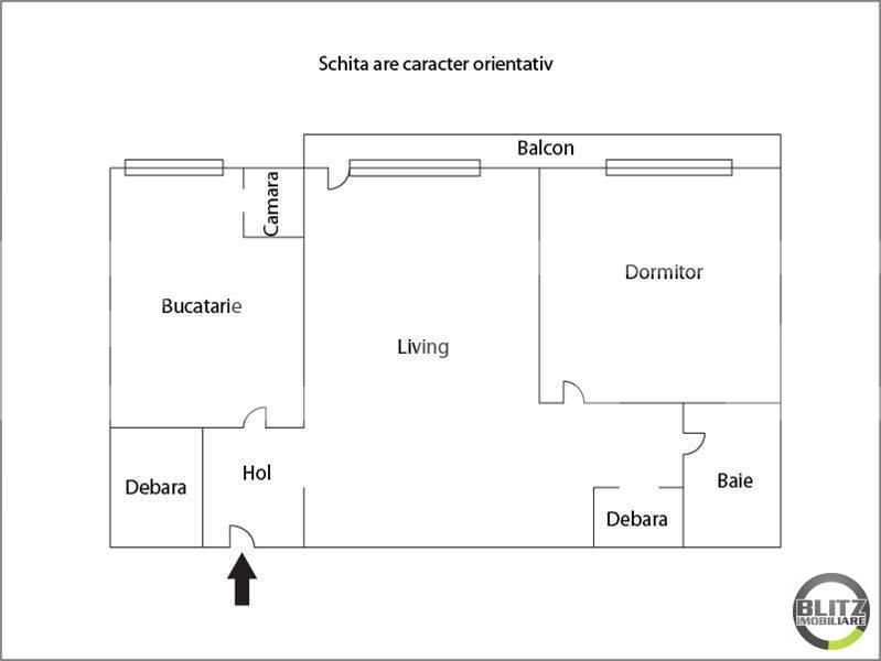 Apartament de vânzare 2 camere Gheorgheni - 16807AV | BLITZ Cluj-Napoca | Poza6