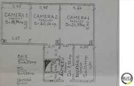 Vanzare apartament 3 camere, 93 mp, boxa subsol, zona Piata Garii