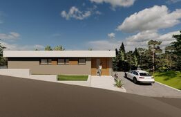 Casa moderna, 4 camere, 115 mp