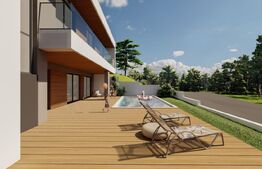 Casa moderna, 4 camere, 115 mp