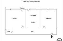 3 camere, 58 mp! Mobilat si utilat! Loc de parcare! Zona strazii Eroilor!