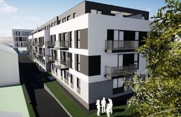 Apartament cu 3 camere, 2 bai, 77,35 mp, semifinisat, TVA inclus, zona Mărăști