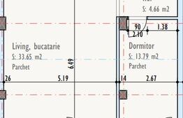 Apartament cu 2 camere, 62,35 mp, semifinisat, TVA inclus, zona Mărăști