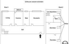 Apartament cu 4 camere, pe 2 niveluri, 134 mp utili! Parcare! Zona Ioan Rus!