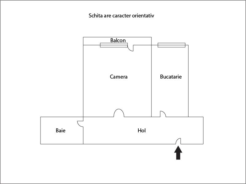 Garsonieră de vânzare Floreşti - 16837AV | BLITZ Cluj-Napoca | Poza1