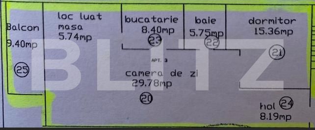 Apartament de vânzare 3 camere Andrei Mureşanu - 168458AV | BLITZ Cluj-Napoca | Poza14