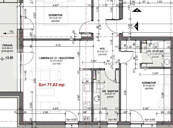 Apartament de vânzare 3 camere Apahida - 168539AV | BLITZ Cluj-Napoca | Poza5
