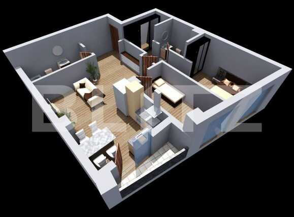 Apartament de vânzare 3 camere Dambul Rotund - 16854AV | BLITZ Cluj-Napoca | Poza1