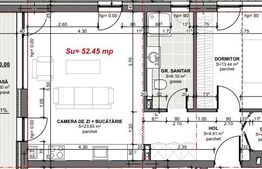 COMISION 0% Apartament 2 camere ,bloc nou Premium Apahida