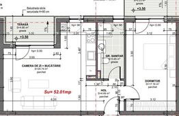 COMISION 0% Apartament 2 camere, bloc nou Premium 