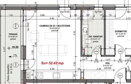 Apartament 2 camere, bloc nou Premium 
