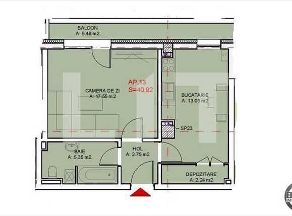 Garsonieră de vânzare Gheorgheni - 16857AV | BLITZ Cluj-Napoca | Poza1