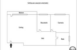 2 camere, decomandat, 57.14 mp, parcare! Zona strazii Cetatii! Totul NOU!