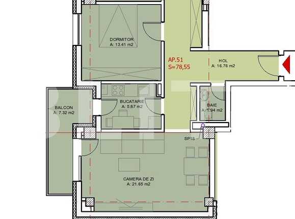 Apartament de vânzare 3 camere Gheorgheni - 16871AV | BLITZ Cluj-Napoca | Poza10