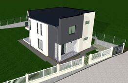 Casă individuală în ansamblu privat 120 mp utili, 600 mp teren, Baciu