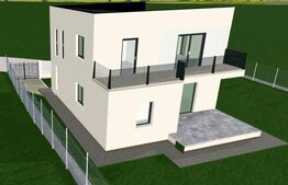 Casă individuală în ansamblu privat 120 mp utili, 600 mp teren, Baciu