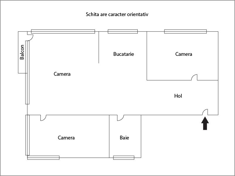 Apartament de vânzare 3 camere Andrei Mureşanu - 16873AV | BLITZ Cluj-Napoca | Poza1