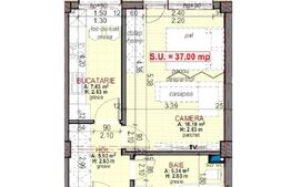 Apartament finisat, decomandat, finisaje noi, parcare, zona Terra
