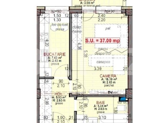 Garsonieră de vânzare Floreşti - 168737AV | BLITZ Cluj-Napoca | Poza2