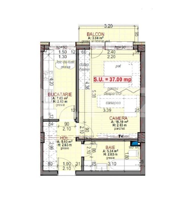 Garsonieră de vânzare Floreşti - 168737AV | BLITZ Cluj-Napoca | Poza2