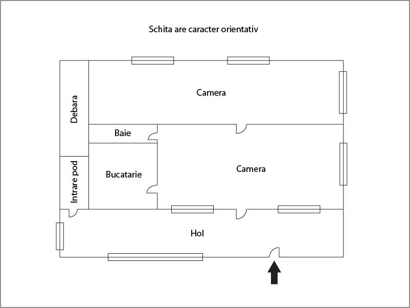 Apartament de vânzare 2 camere Central - 16886AV | BLITZ Cluj-Napoca | Poza1