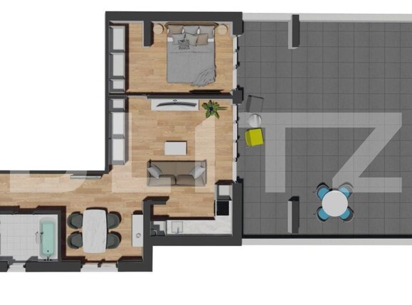 Apartament de vânzare 2 camere Floreşti - 168929AV | BLITZ Cluj-Napoca | Poza3