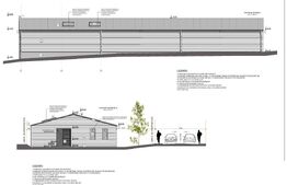 Hala de productie,depozitare de 395 m2 + teren 845 m2 Lita, acces tir