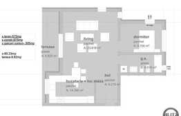 Vanzare apartament 2 camere, 60,23 mp, loc de parcare, zona strazii Donath