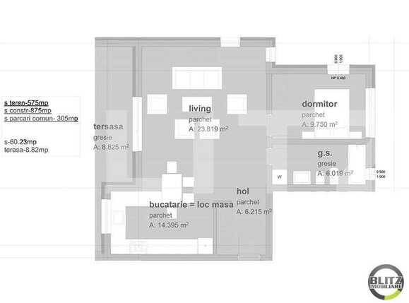 Apartament de vânzare 2 camere Grigorescu - 16904AV | BLITZ Cluj-Napoca | Poza1