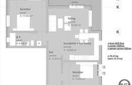 Vanzare apartament 3 camere, 78,47 mp, loc de parcare, zona strazii Donath