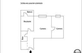 Vanzare apartament cu 2 camere, 56 mp, zona Parcului Central