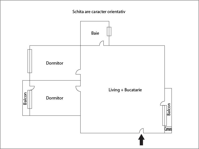 Apartament de vânzare 3 camere Floreşti - 16915AV | BLITZ Cluj-Napoca | Poza1