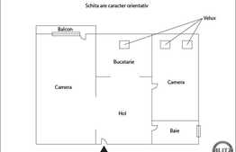 2 camere, 54 mp utili! Parcare cu CF! Pod amenajabil de 40 mp! Zona TERRA!