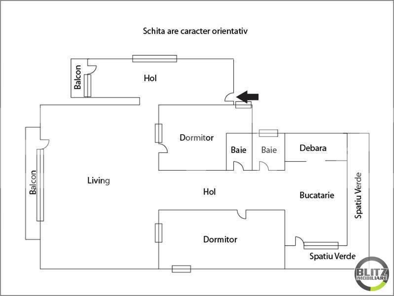 Apartament de vânzare 3 camere Grigorescu - 16928AV | BLITZ Cluj-Napoca | Poza12