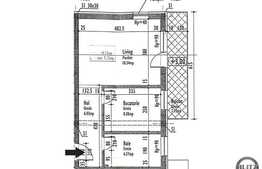 Vanzare apartament 1 camera, 39,12 mp, imobil nou, zona strazii Eugen Ionesco