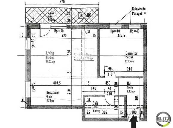 Apartament de vânzare 2 camere Europa - 16946AV | BLITZ Cluj-Napoca | Poza1